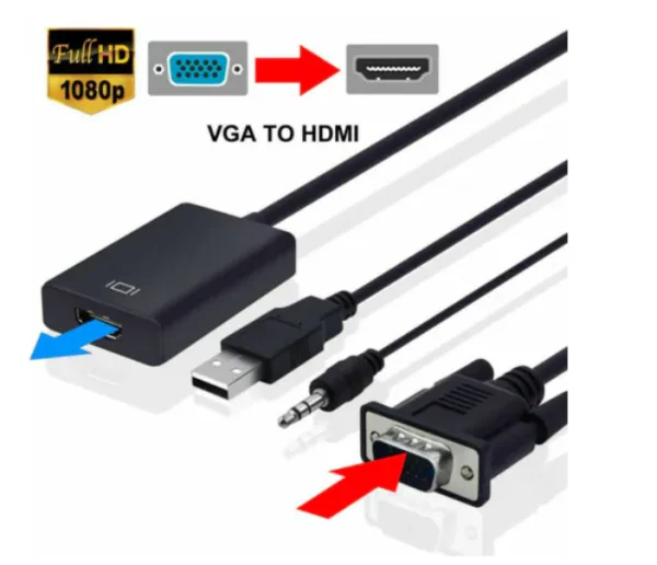 Conversor VGA p/ HDMI