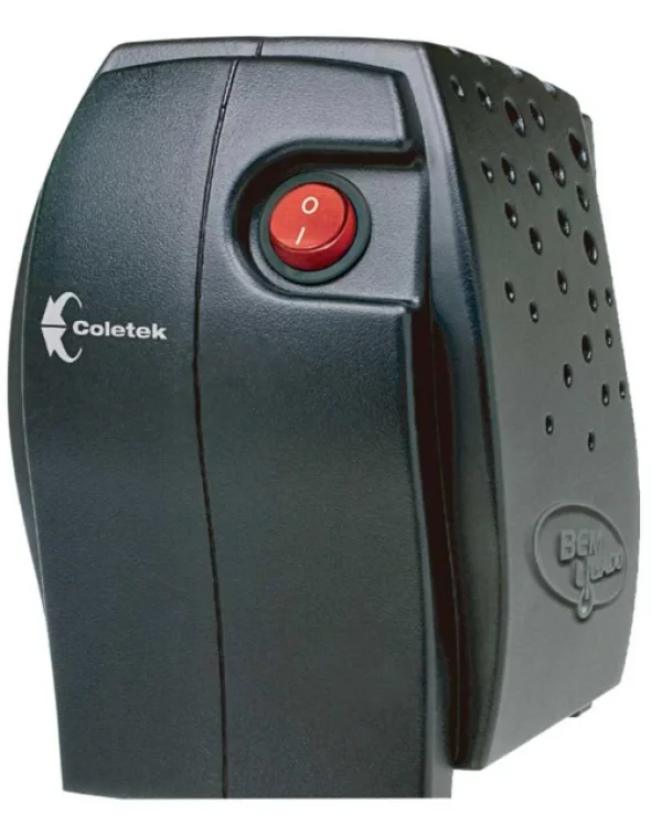 Estabilizador 300VA Coletek, Bem Ligado, Monovolt, 115V - Es-300va-m