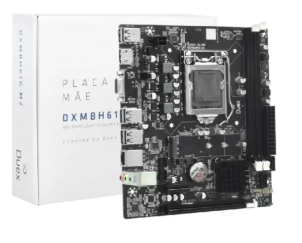 Placa Mae Duex Dxmbh61s M2 LGA 1155 (intel) DDR3
