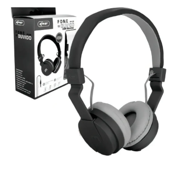 Fone Com Microfone Knup Kp-428 Preto