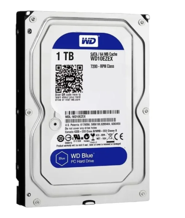 HD WD 1TB Caviar Blue, 7200 RPM, Cach� 64MB, 3.5, SATA III - WD10EZEX