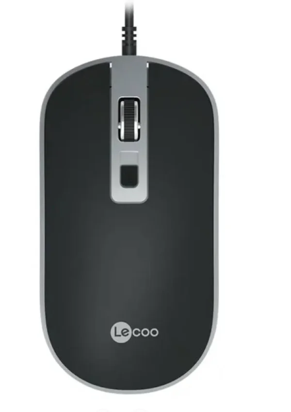 Mouse Com Fio Usb Lenovo Lecoo MS104