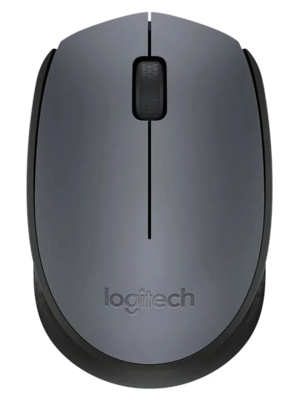 Mouse Wireless Logitech M170 Cinza 910-007597