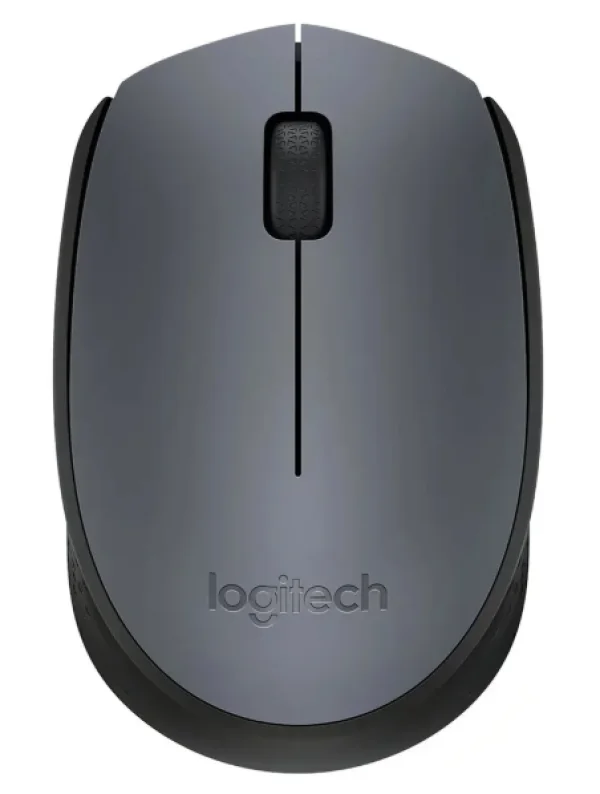 Mouse Wireless Logitech M170 Cinza 910-007597