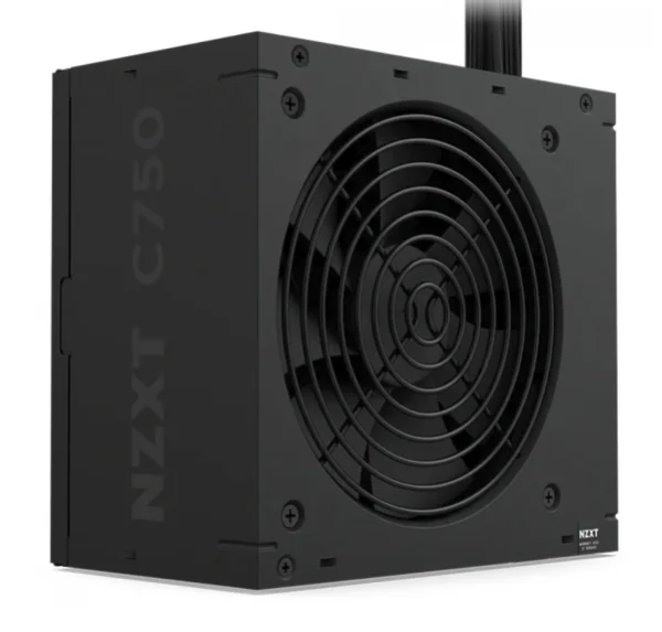 Fonte Nzxt C750 Bronze, 750w, 80 Plus Bronze, Pfc Ativo, Atx 3.1, Preto, Pa-7b3bb-us