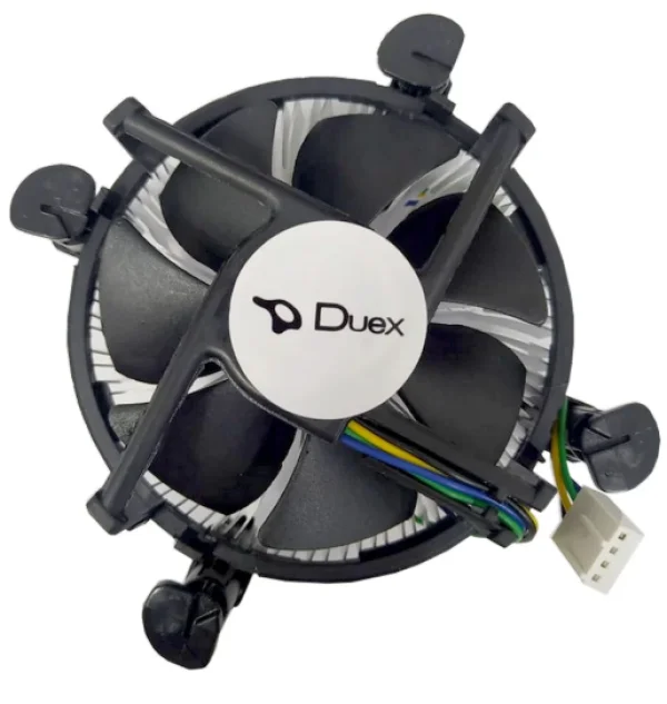 Cooler Para Processador Duex, Intel, 115X DX C1, 100mm, Preto