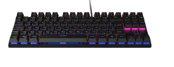 Teclado Mec�nico 75% Vinik Anihi Tkl - Switch Red - Led Rainbow � Anihi75Rd