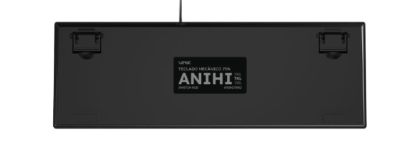 Teclado Mec�nico 75% Vinik Anihi Tkl - Switch Red - Led Rainbow � Anihi75Rd