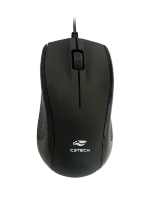 Mouse MS-26BK Usb Cabo 195cm Preto C3tech