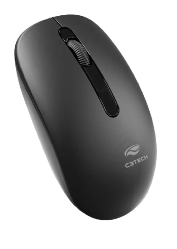 Mouse Wireless 1200 Dpi Preto M-w15 C3 Tech