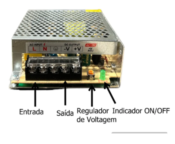 Fonte Chaveada Power Supply 12V 10A 120W Bivolt Com Prote��o