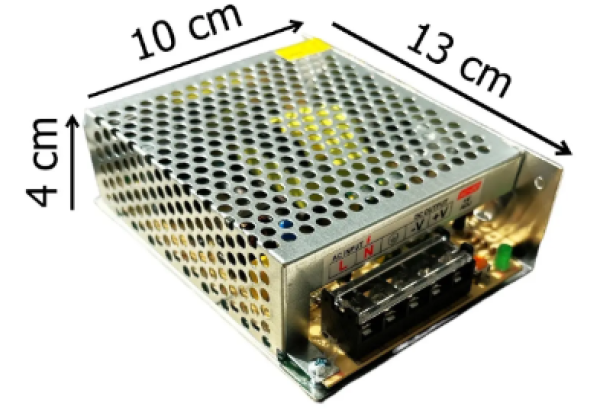Fonte Chaveada Power Supply 12V 10A 120W Bivolt Com Prote��o