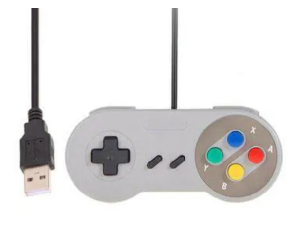 Controle Joystick Usb Super Snes Knup - KP-3124