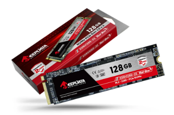 SSD 128GB Keepdata, M.2 2280, Pcie Gen3x4 Nvme, Leitura 2400mb/s, Grava��o 1700mb/s - KDNV128G-J12