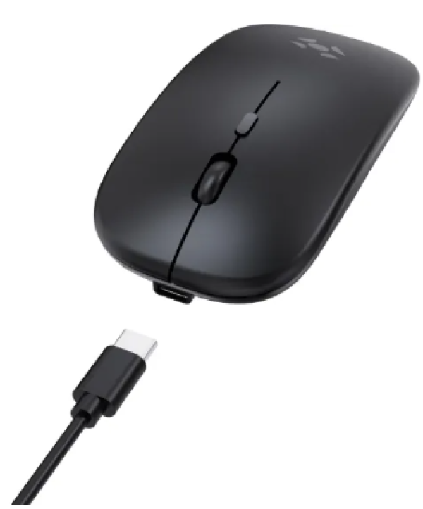 Mouse Sem Fio Slim Fortrek MS14 Preto