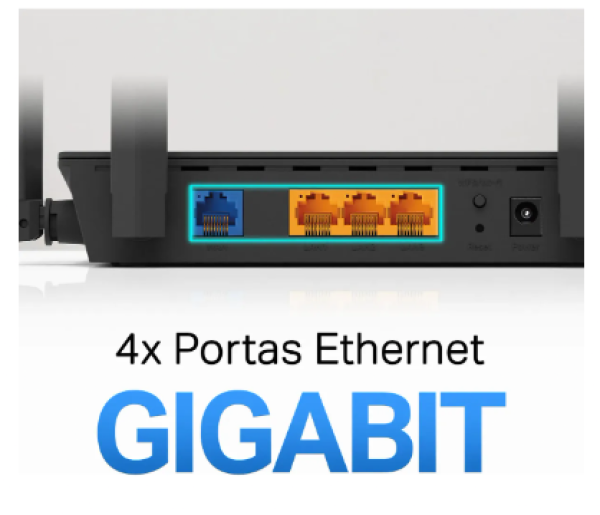 Roteador TP-Link EX1500 Wi-Fi 6 AX1500 Dual Band