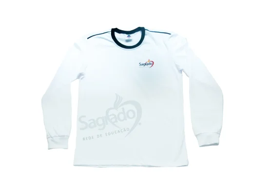 Camiseta Manga Longa Algodo - Geral