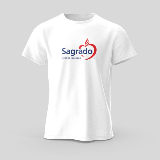 CAMISETA MANGA CURTA  BRANCA