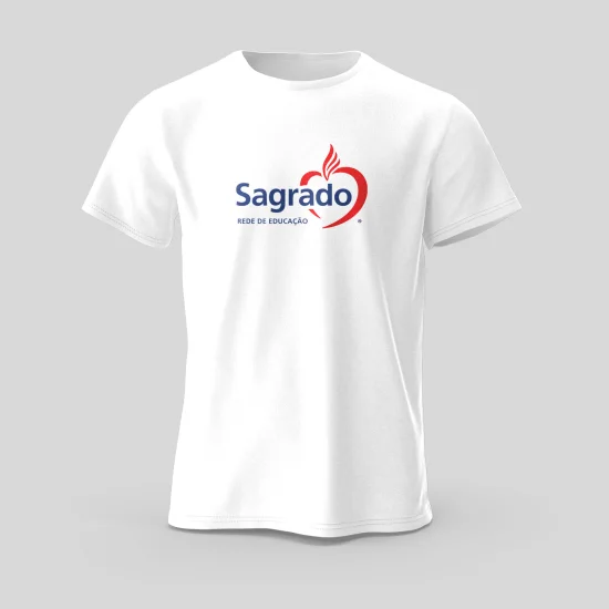 CAMISETA MANGA CURTA  BRANCA