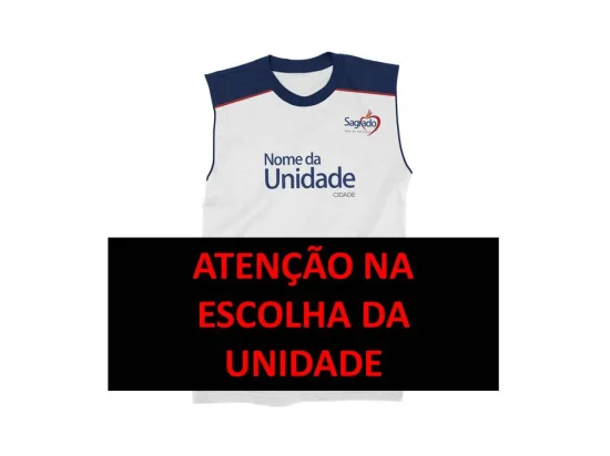 Camiseta Sem Manga PV - Branca