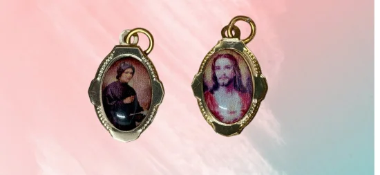 MEDALHA CHAPA FRENTE E VERSO OVAL