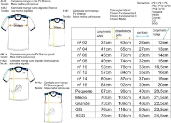 Camiseta Sem Manga PV - Geral