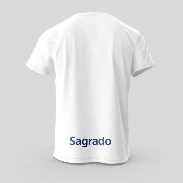 CAMISETA MANGA CURTA  BRANCA