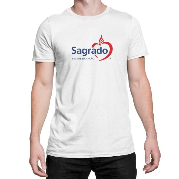 CAMISETA MANGA CURTA  BRANCA
