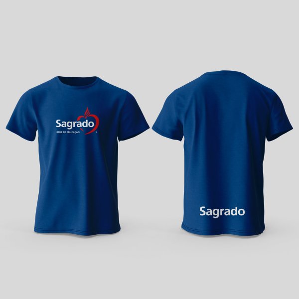 CAMISETA MANGA CURTA PV - AZUL MARINHO