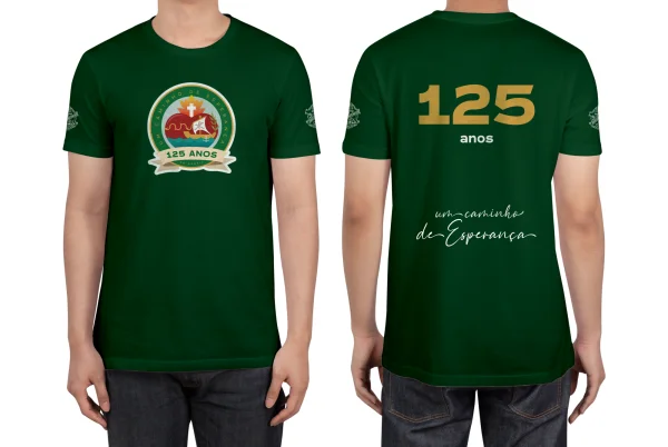 CAMISETA COMEMORACAO 125 ANOS