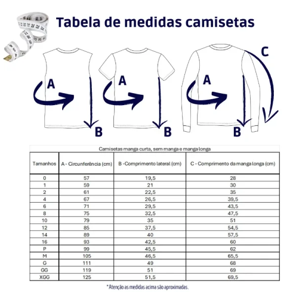 Camiseta Ovalada Azul Marinho