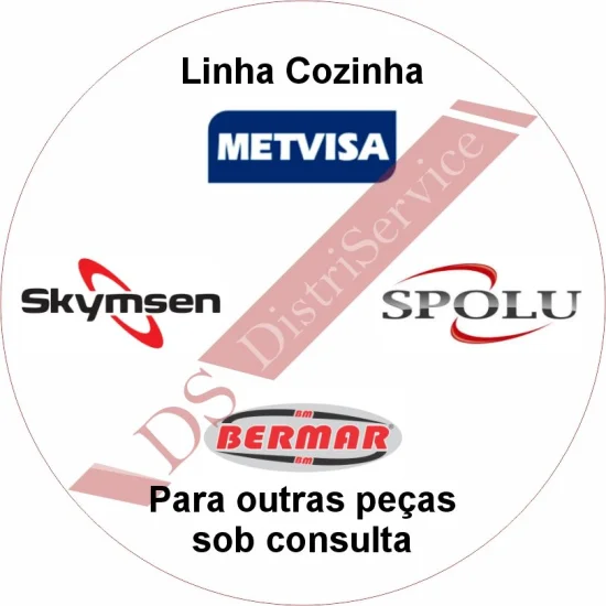 Linha de peas para cozinha industrial