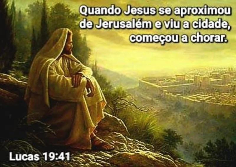 Lucas 19:41