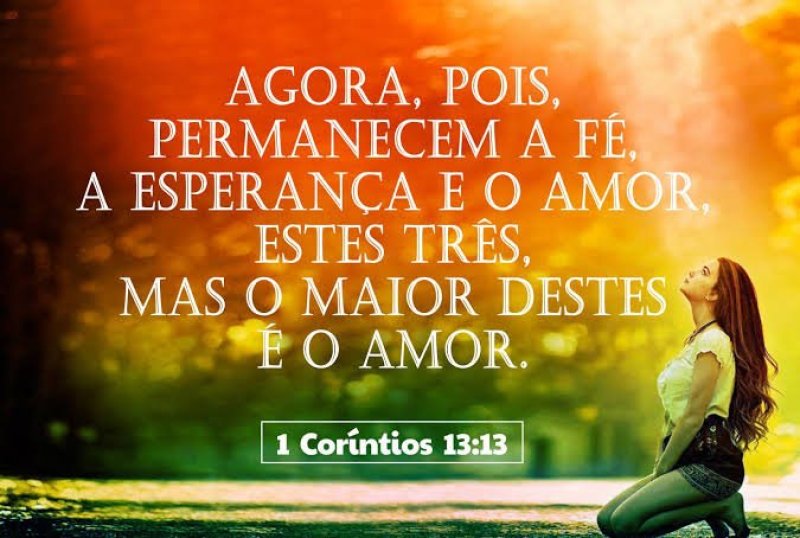 1 Cor�ntios 13:13