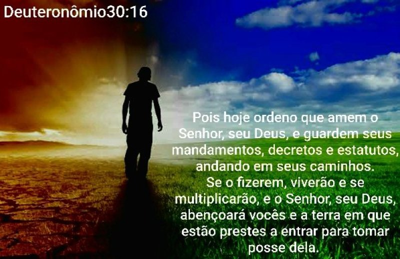 Deuteron�mio 30:16