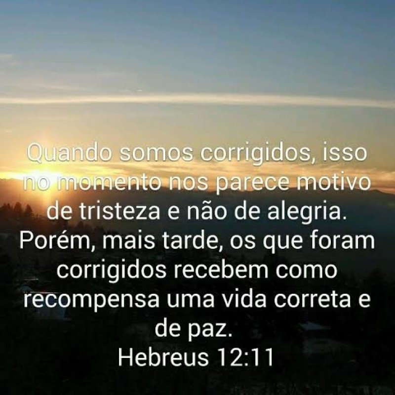 Hebreus 12:11