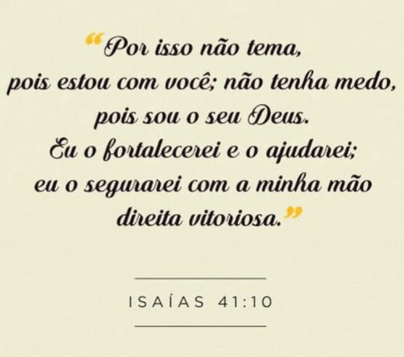 Isaías 41:10