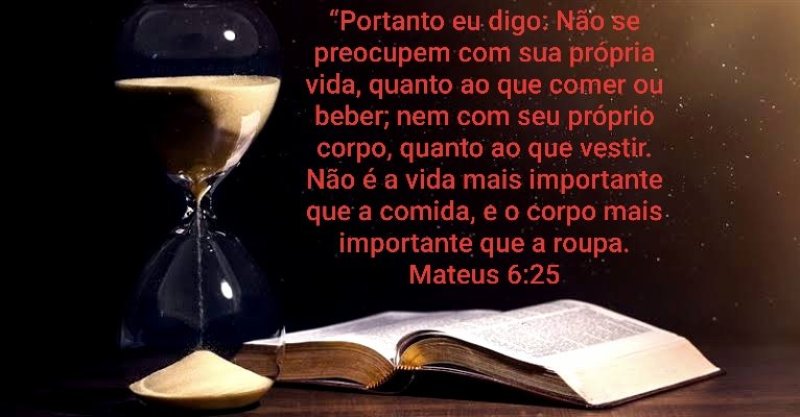 Mateus 6:25