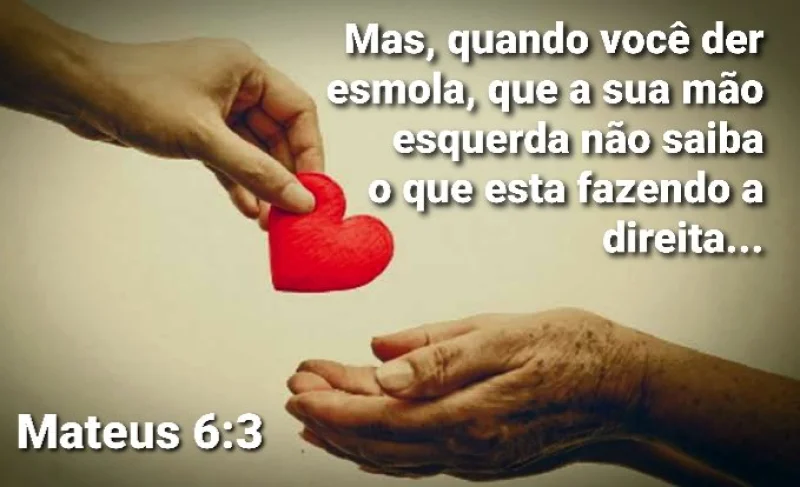 Mateus 6:3