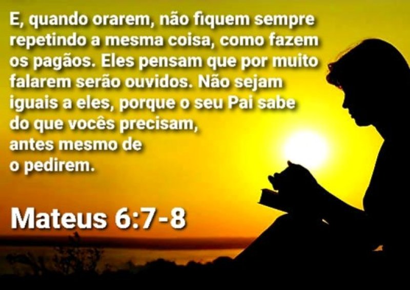 Mateus 6:7-8