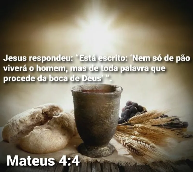 Mateus 4:4
