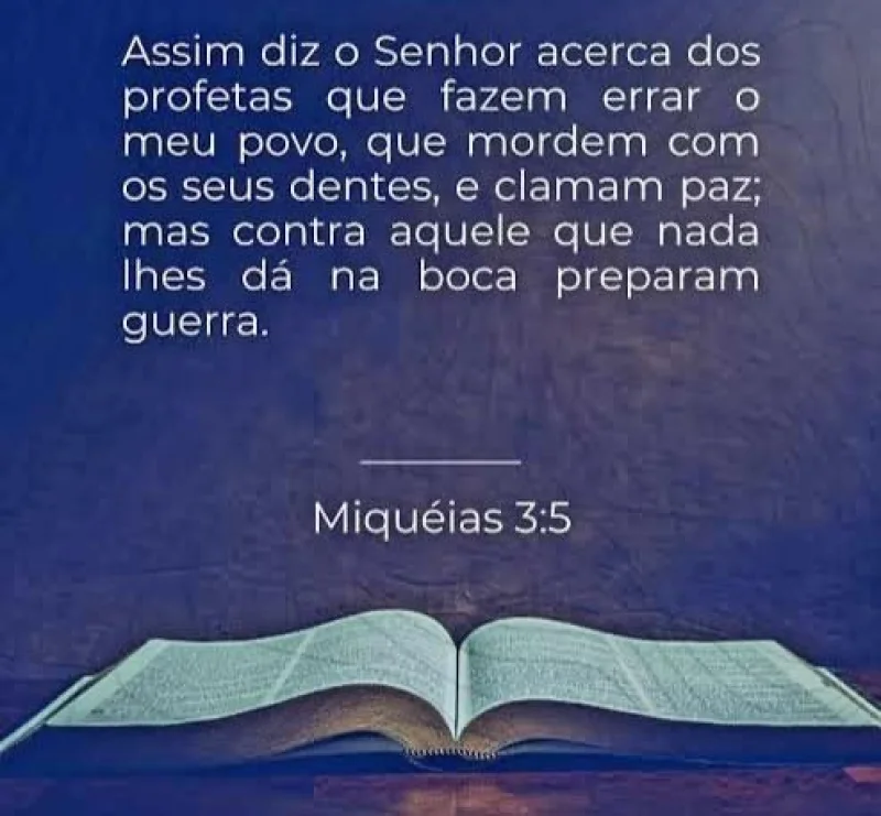 Miqu�ias 3:5