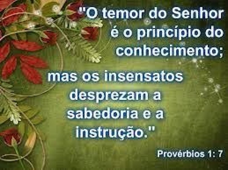 Prov�rbios 1:7