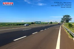 SP 225  - Rod. Jo�o Ribeiro De Barros - Km 197+400m