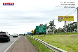 SP 332 - Rod. Professor Zeferino - Km 120+200m