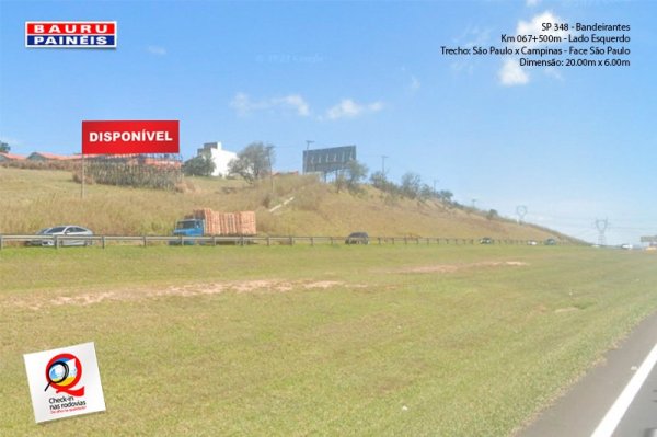 SP 348 - Rod. dos Bandeirantes - km 067+500m