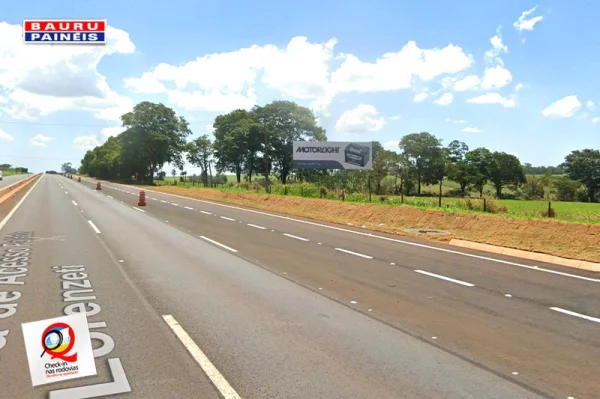 SP 327 - Rod. Orlando Quagliato - Km 007+800m