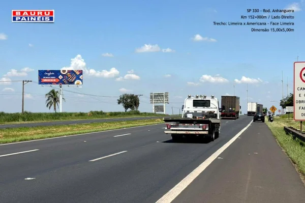 SP 330 - Rod. Anhanguera - Km 152+000m