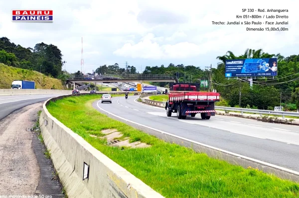 SP 330 - Rod. Anhanguera - Km 051+800m