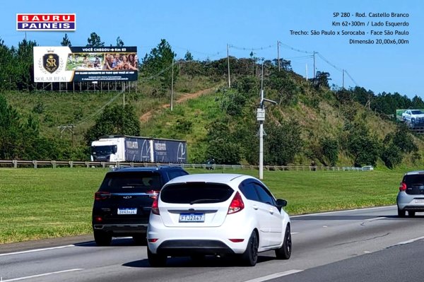 SP 280 - Rod. Castelo Branco - Km 062+300m